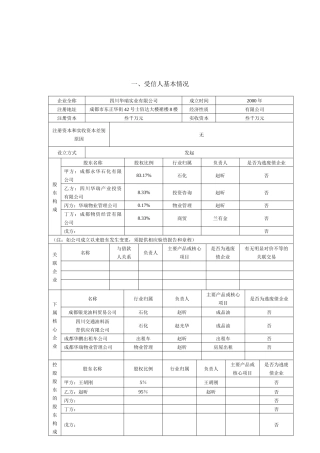 关于深发授信的调查