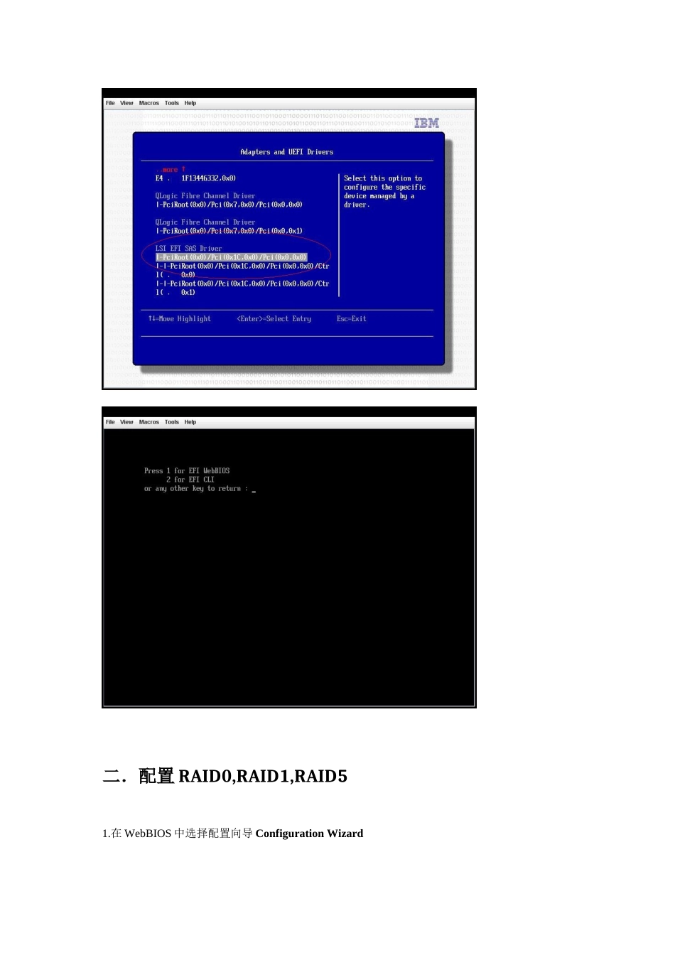 IBM 服务器阵列配置及安装系统_第2页