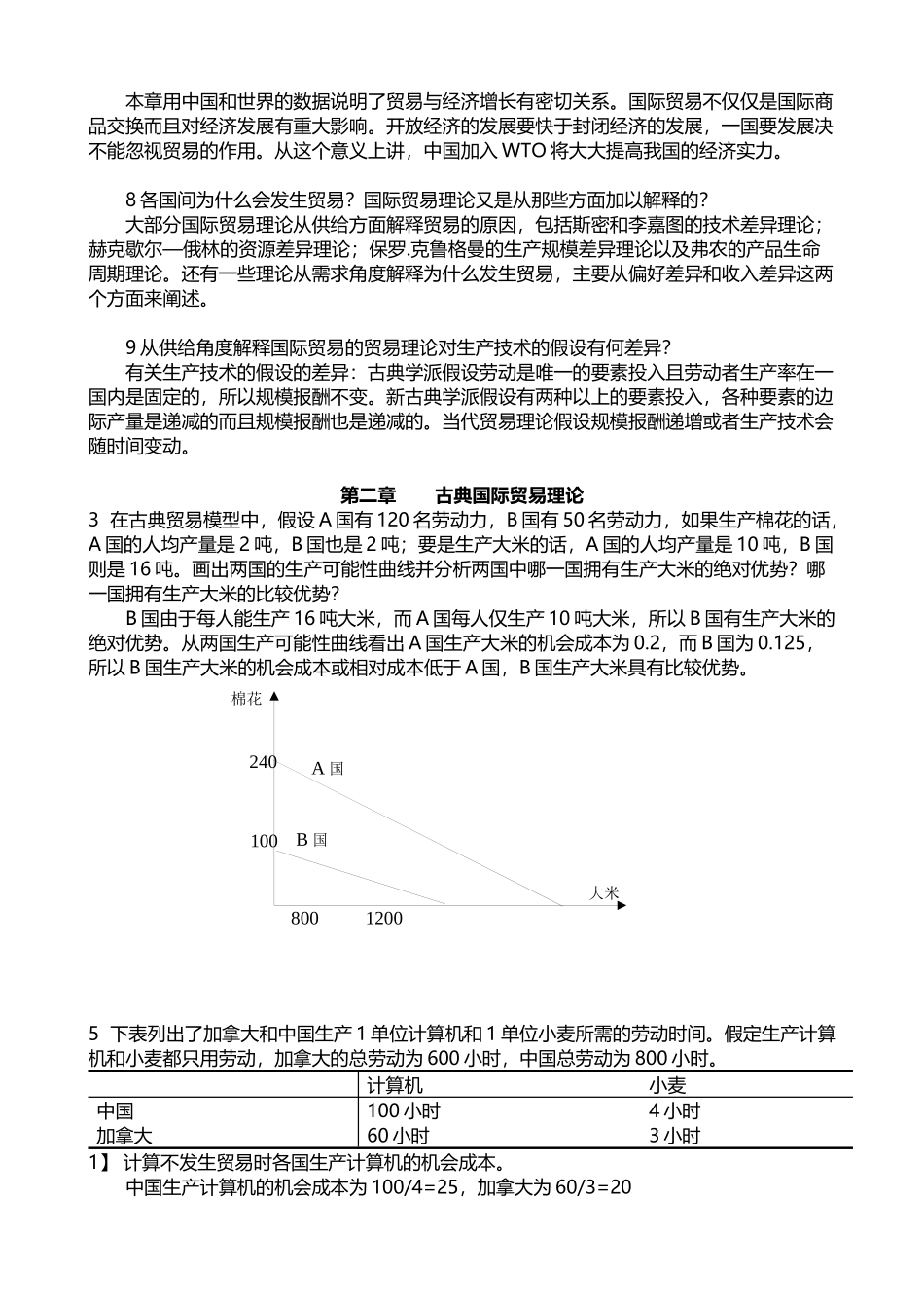 《国际贸易》海闻版_课后答案_第2页