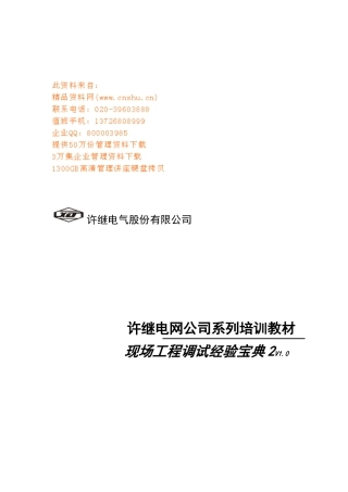 某某电网公司系列培训课件