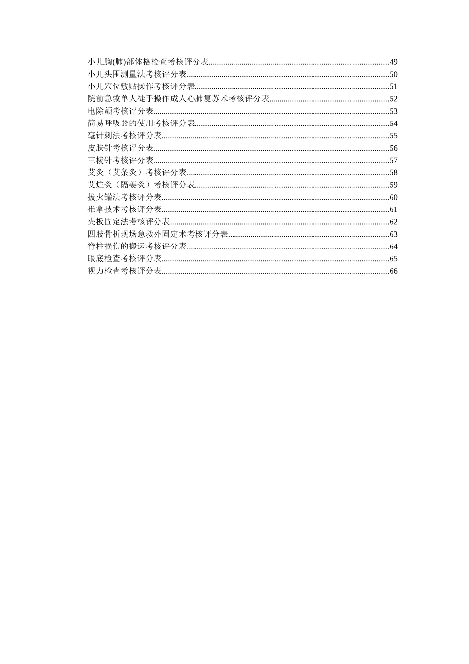 技能考核评分表_第3页