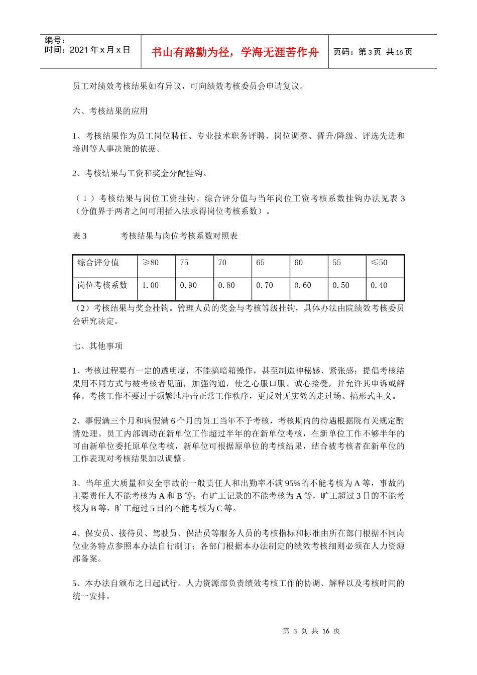 设计研究院人力资源管理方案_第3页