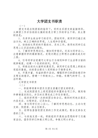 大学团支书职责要求  (2)