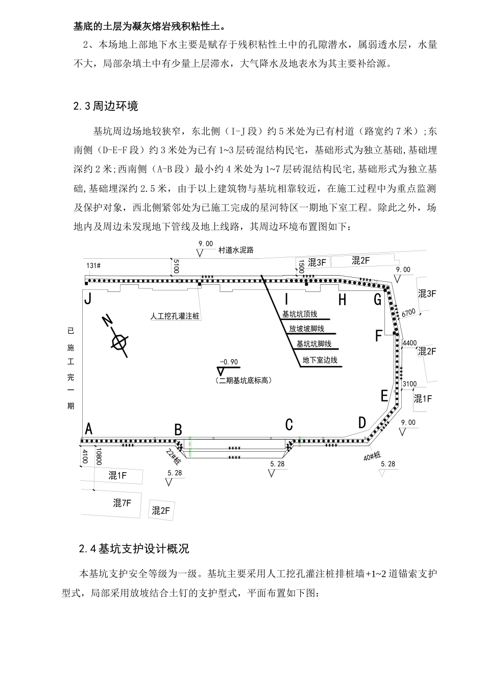 x某工程一级基坑支护专业施工方案_第2页