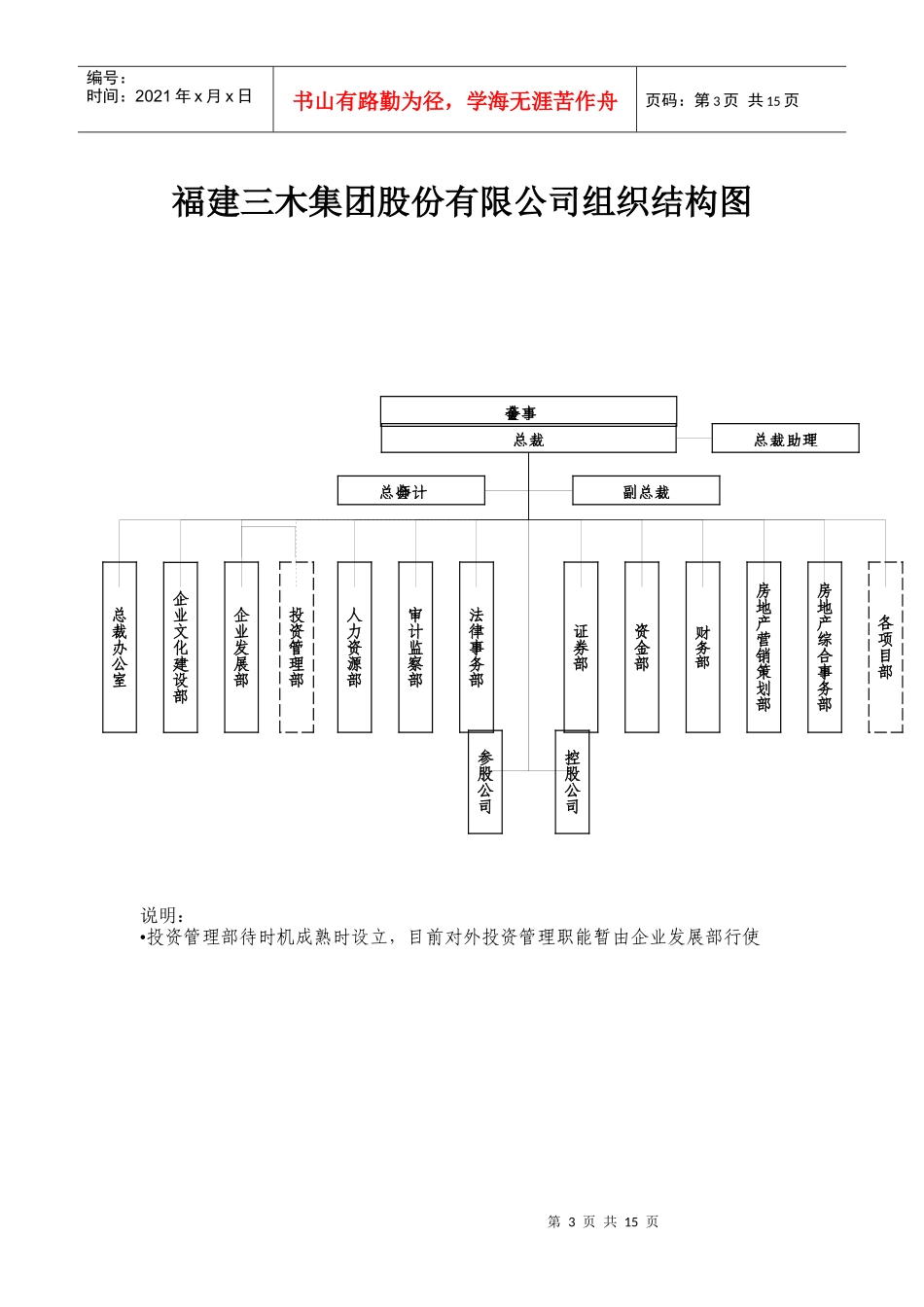 福建三木集团部门职责_第3页