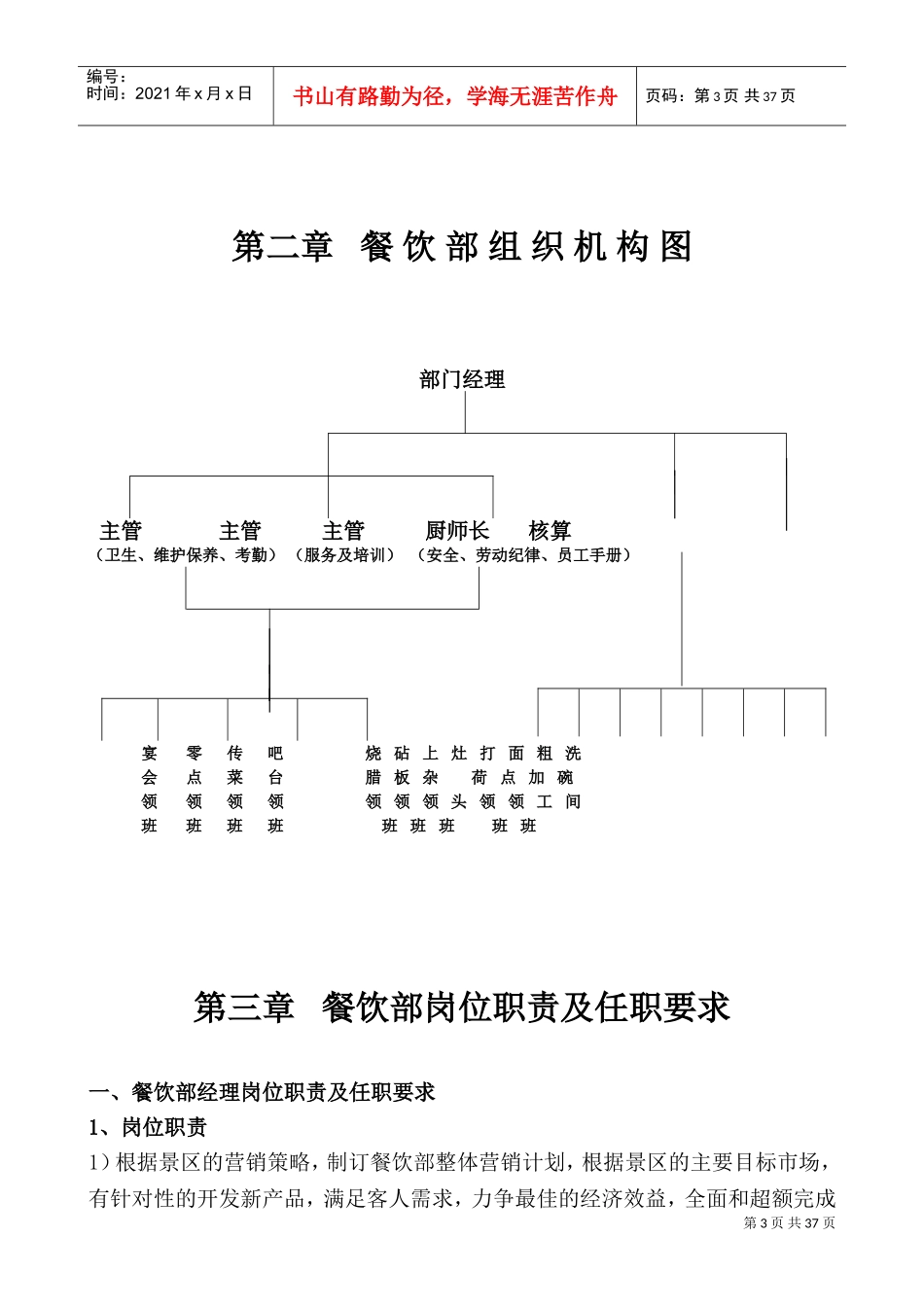 酒店餐饮部工作手册_第3页