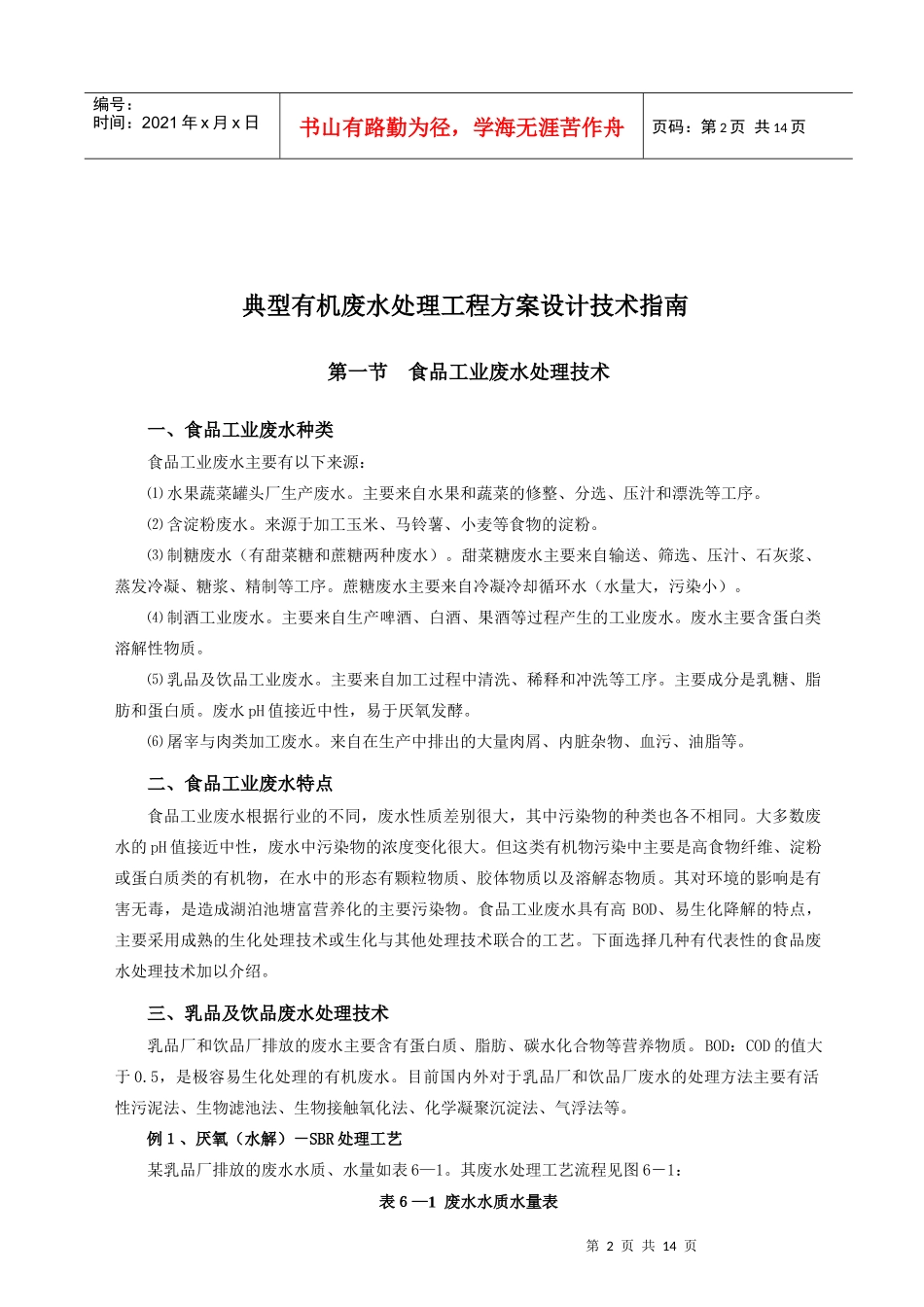 第六章常见的几有机类污染物废水处理技术_第2页
