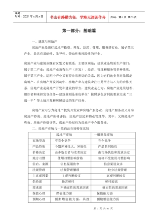 房产培训完全版