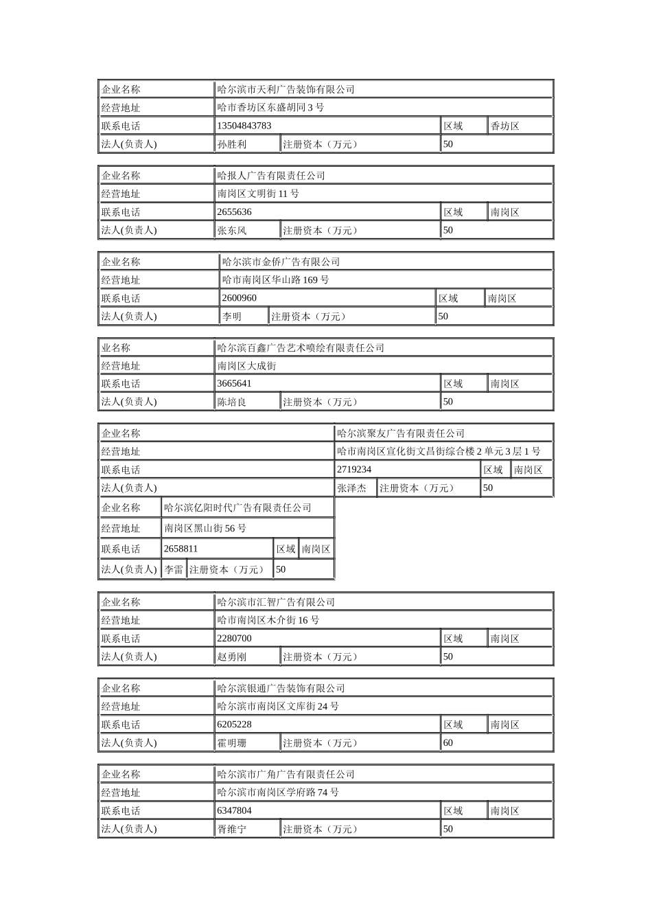 哈尔滨日月广告公司_第2页
