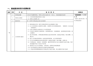 厦门市住宅物业服务等级标准及收费指导价(43页)
