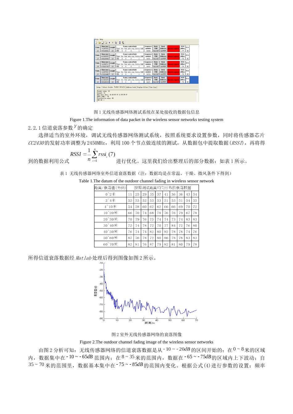 张先毅_基于室内办公环境的WSN信道衰落模型的分析_第3页