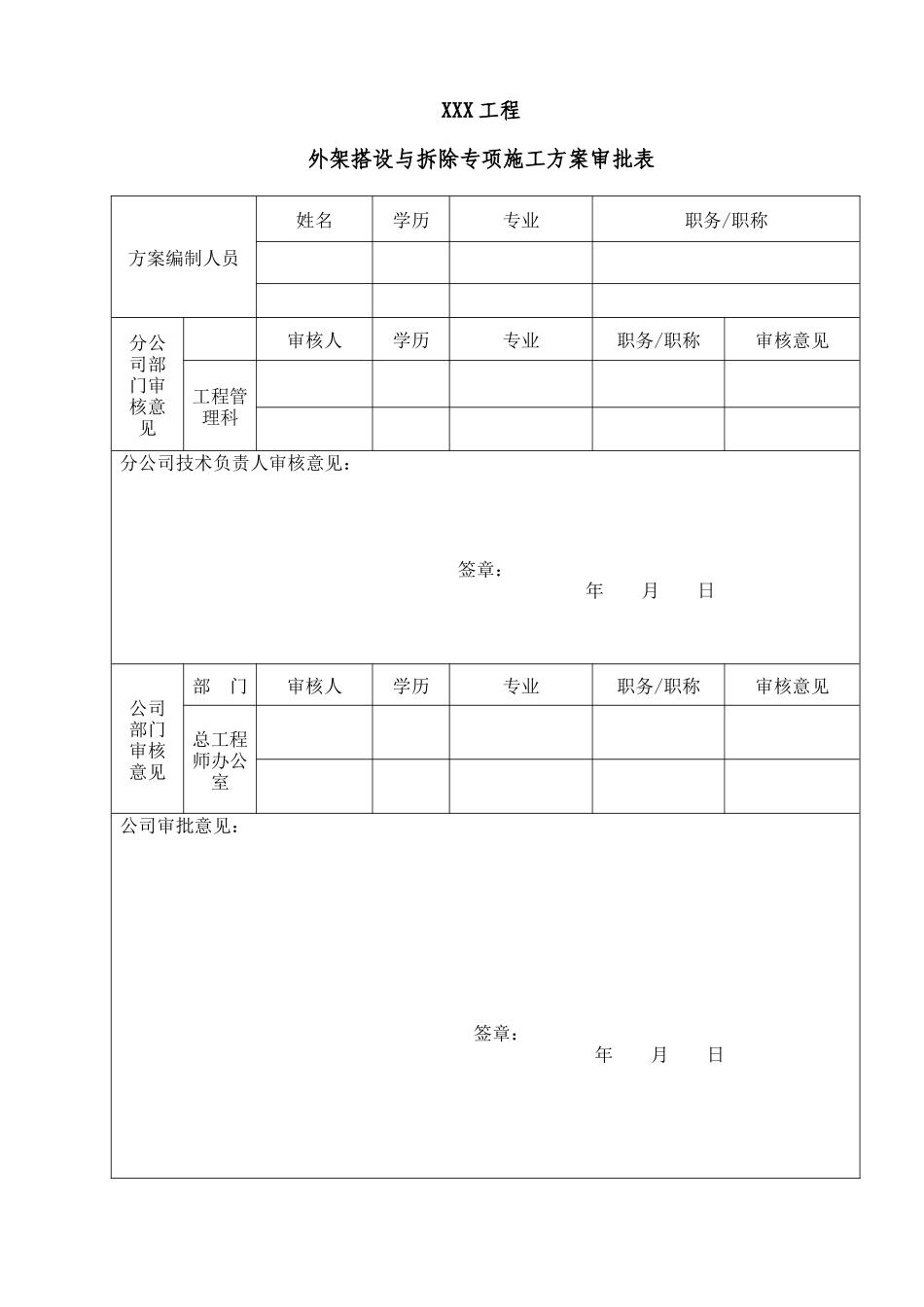 外架搭设与拆除专项施工方案（137页）_第2页