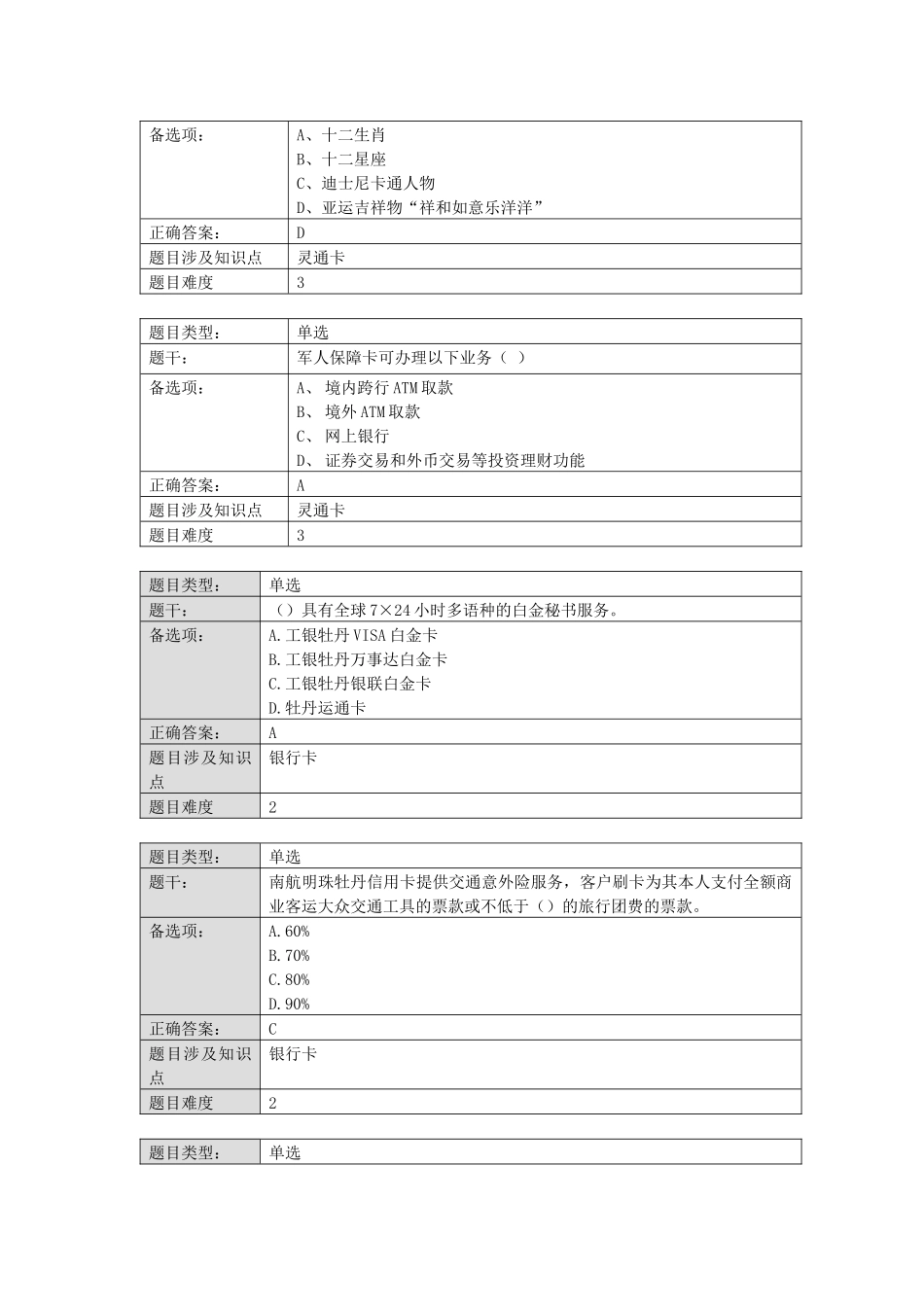 XXXX年个人客户经理学习资料(提高版)银行卡业务篇_第2页