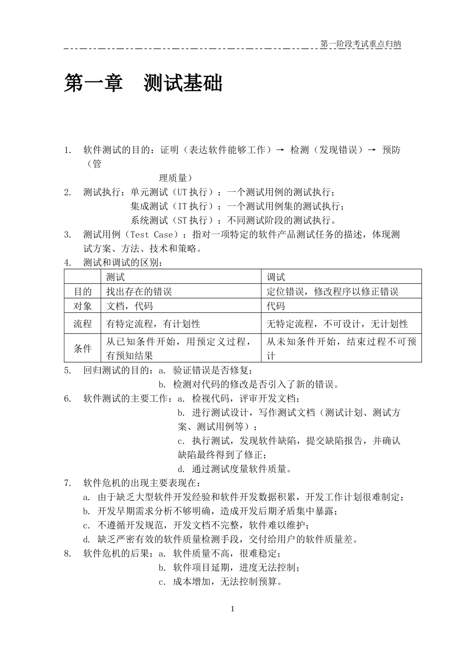 软件测试培训笔记_第1页