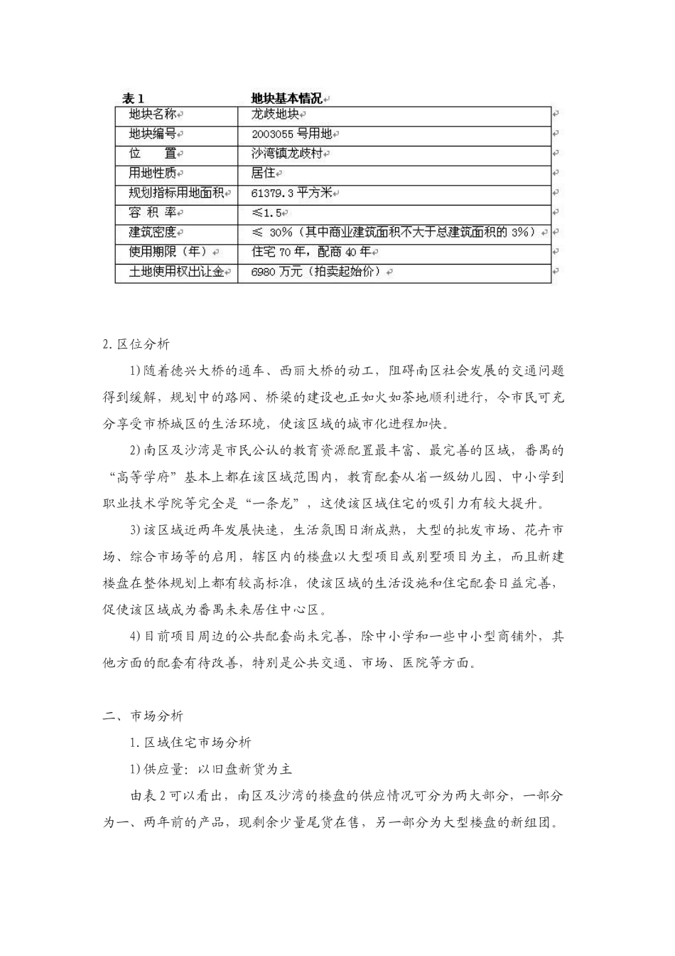 市场营销-地块投资可行性分析_第2页