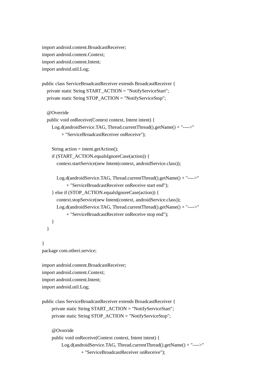 PC客户端与Android服务端的Socket同步通信_第2页