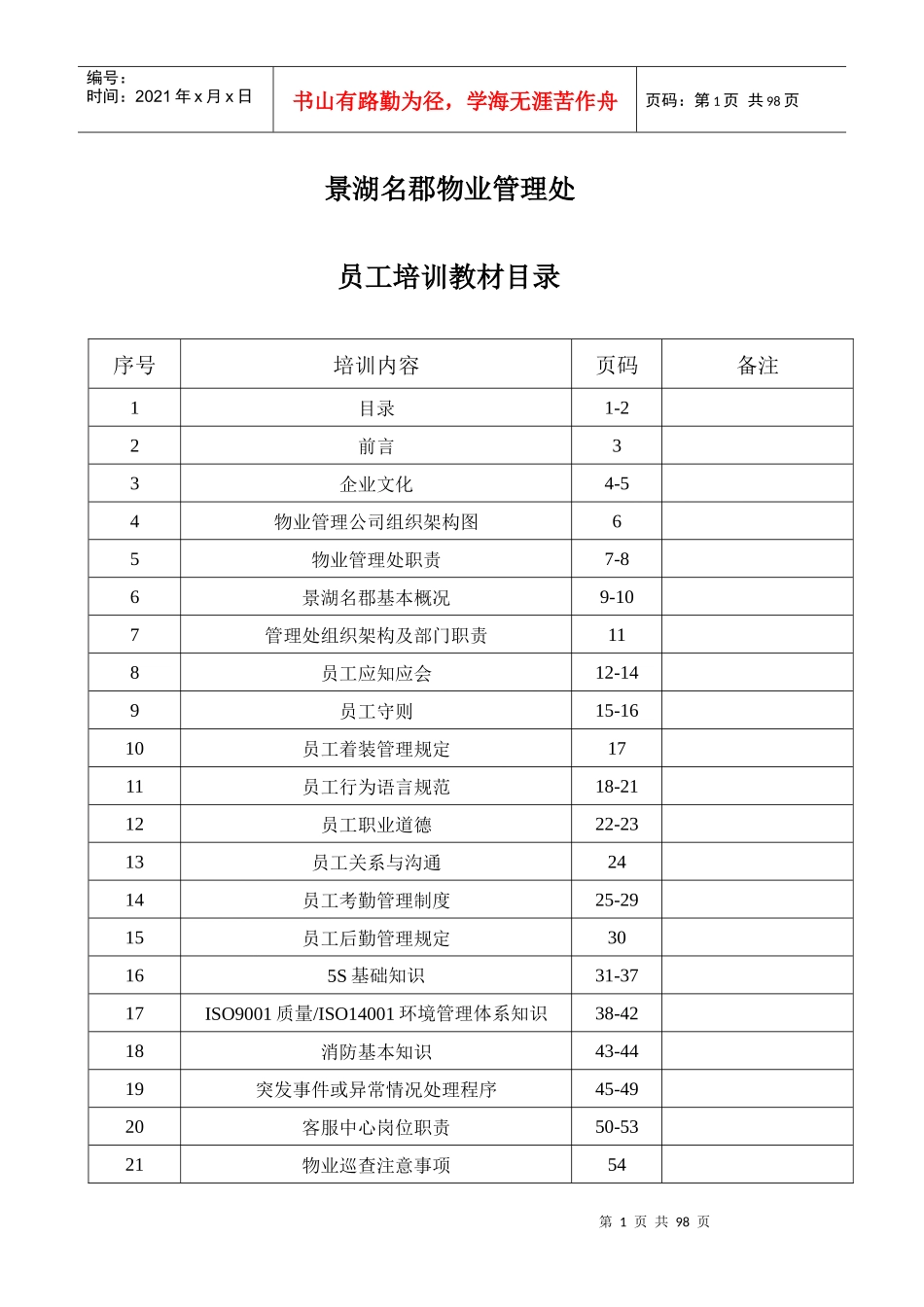 某物业管理新员工培训资料_第2页