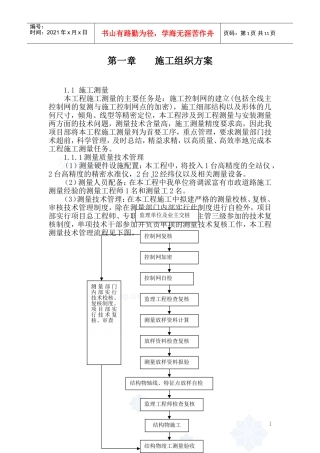 排污管道施工组织方案(DOC18页)