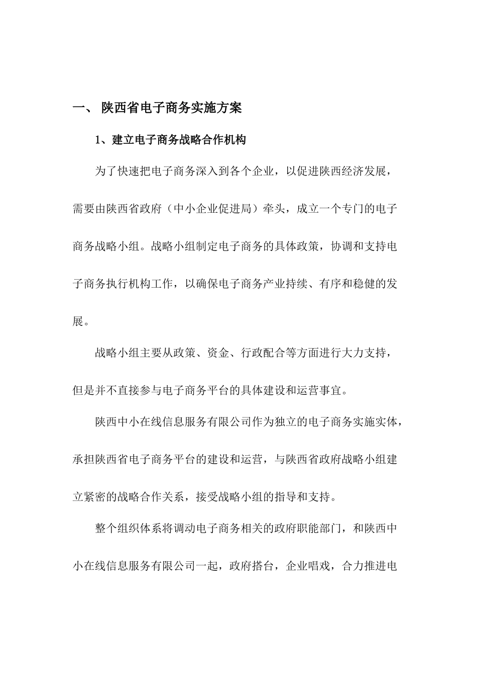全程电子商务服务平台实施及运营方案_第1页