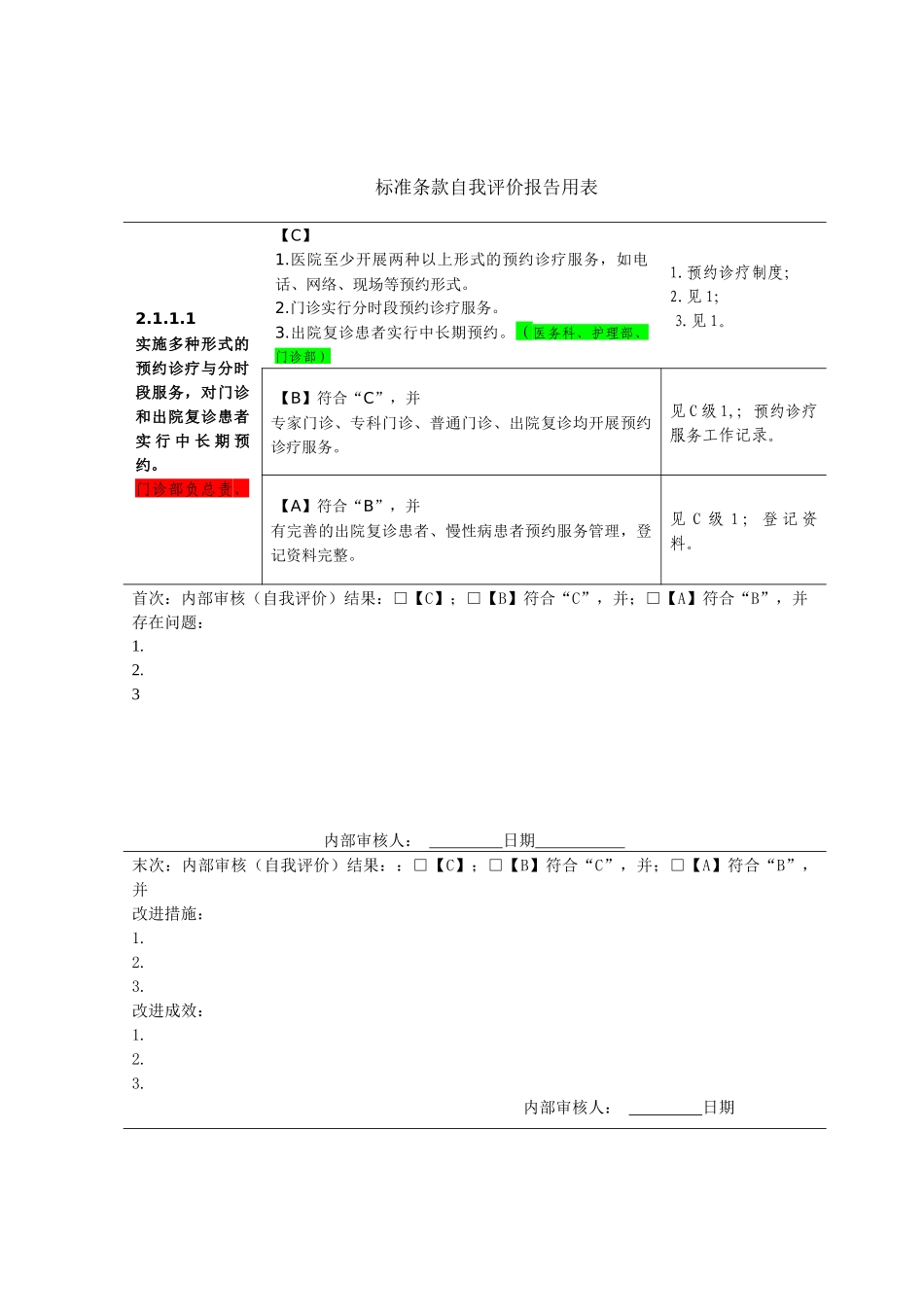 医疗服务与医疗质量管理58款_第1页