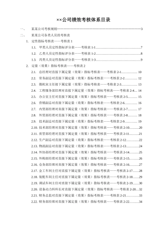 绩效考核指标库-3章用-案例