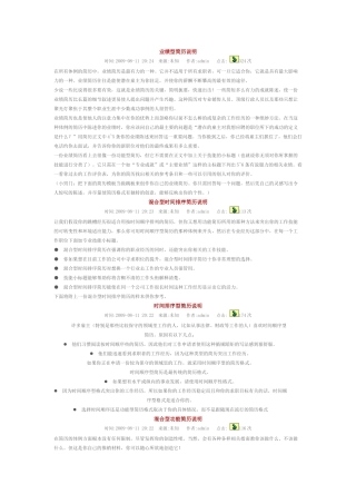 业绩型简历说明