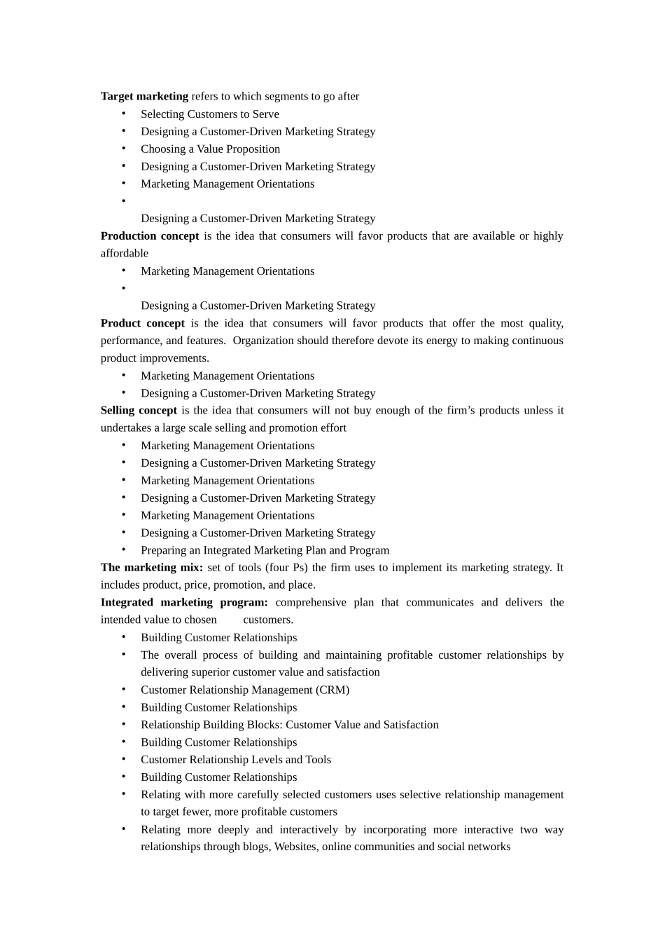 市场营销原理PPT的word形式_第2页