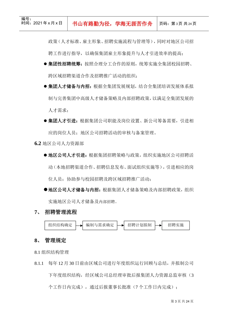 某某集团招聘管理方法_第3页