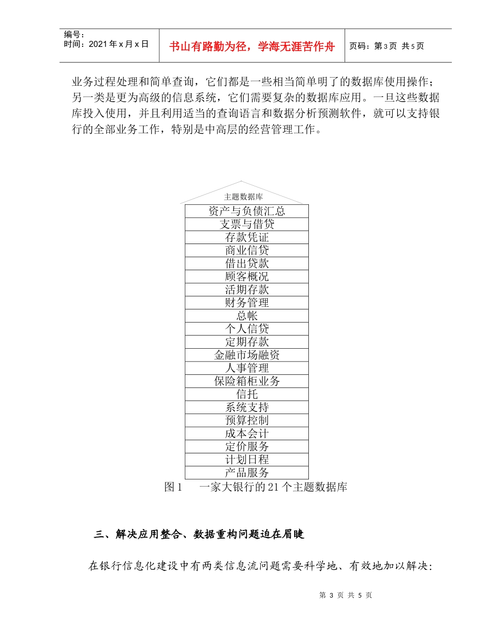 银行系统信息资源规划的建议_第3页