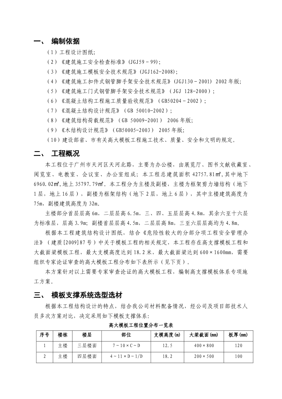广东社科中心模板工程专项施工方案_第2页