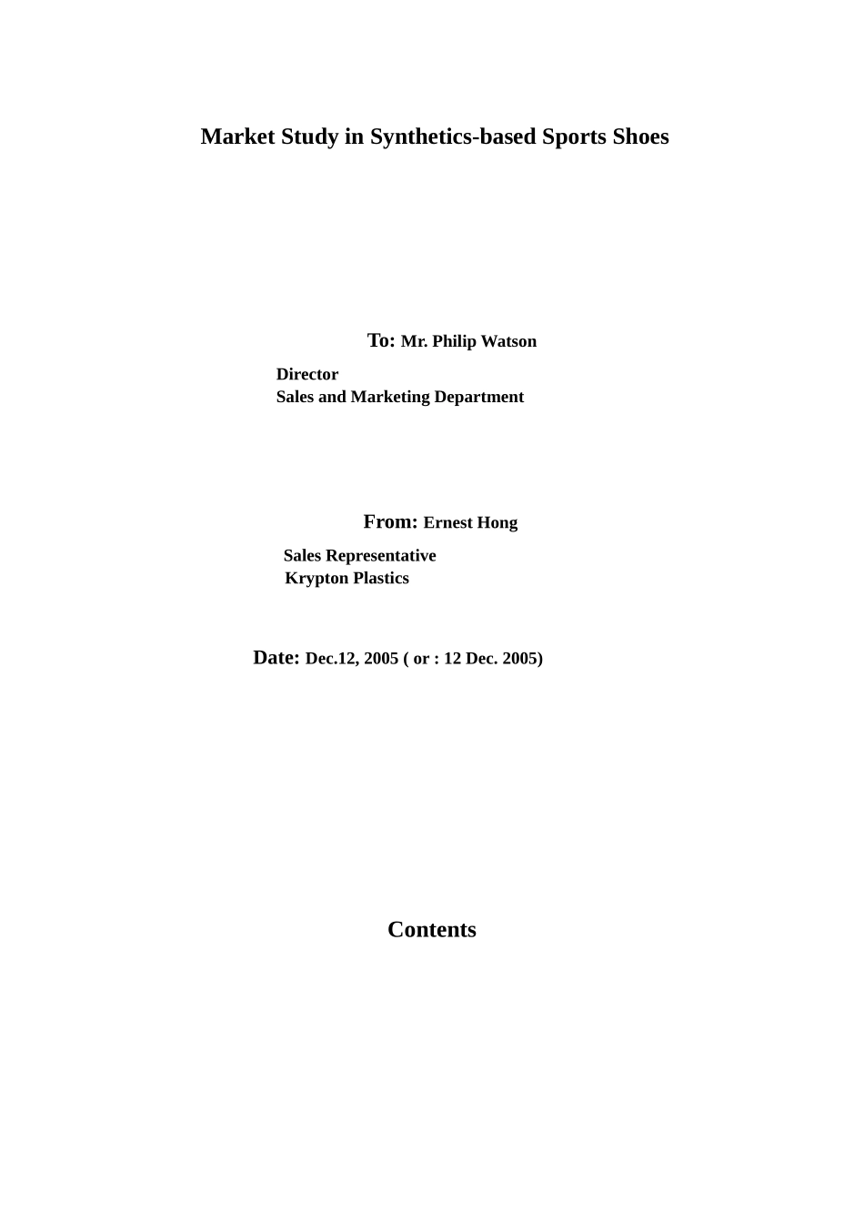 在基于合成物质的体育鞋子的市场调查_第1页