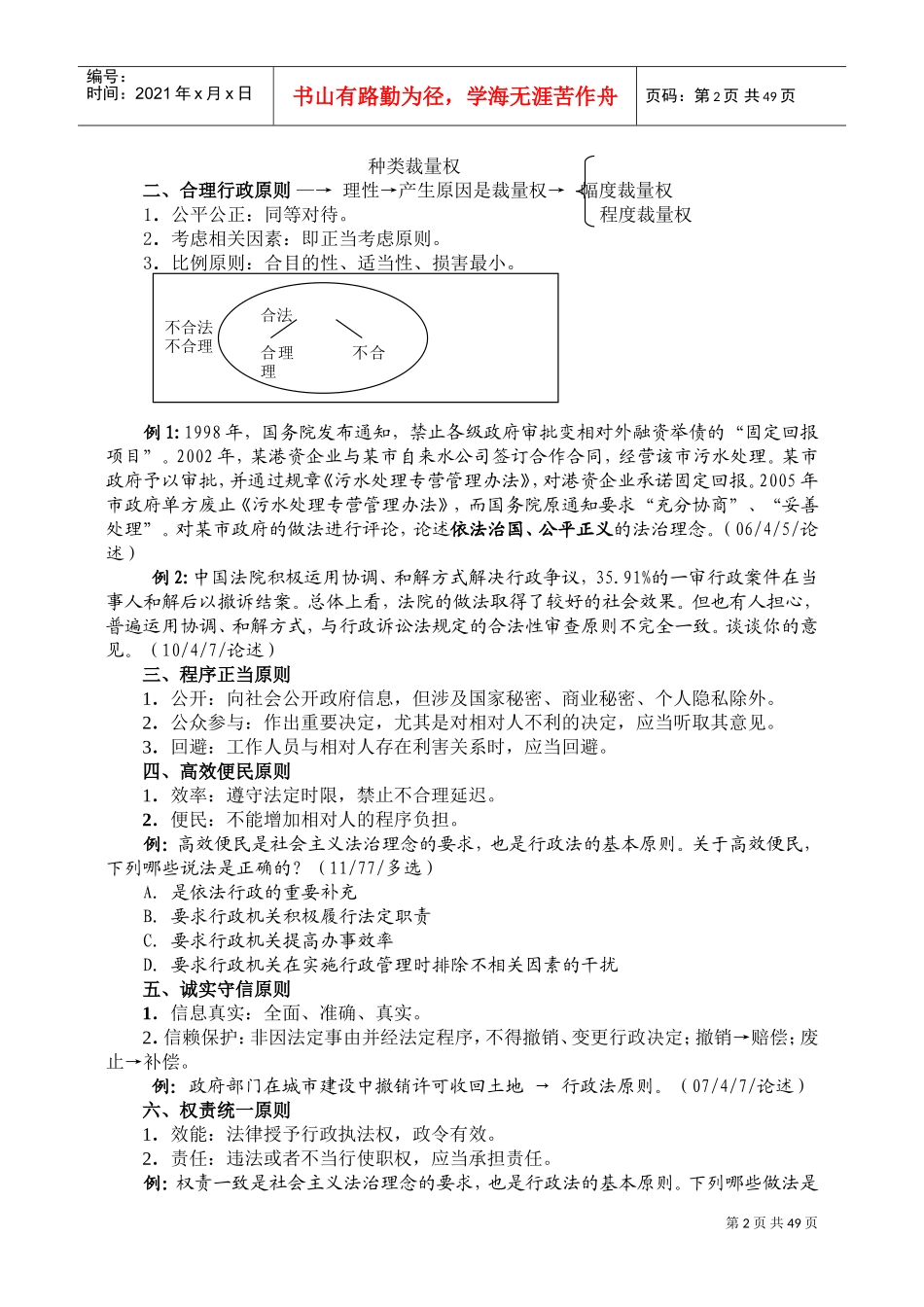 行政法与行政诉讼法精典_第2页