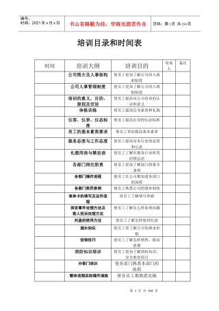 某公司培训资料