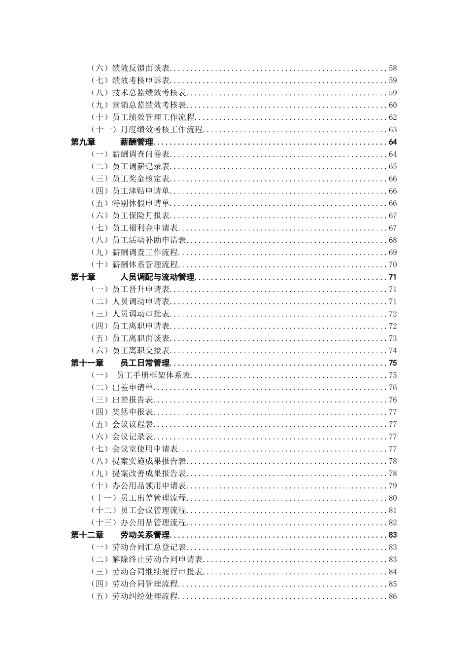 某公司人事职责资料大全_第3页