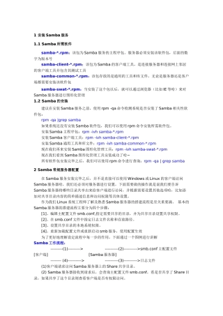 Samba服务全攻略