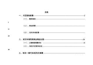【房地产精品资料】铜锣湾广场市场调研及产品分割方案