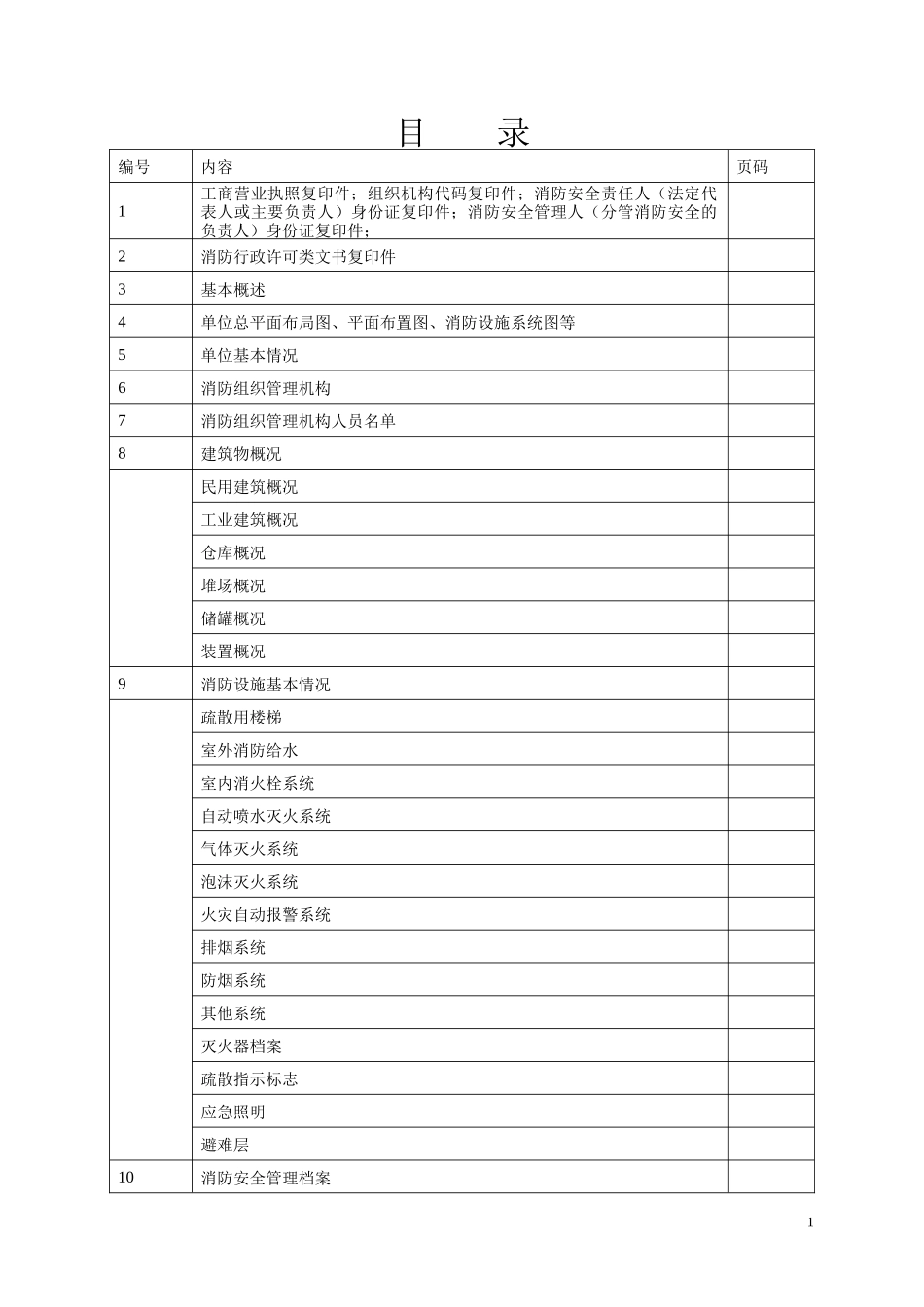 消防安全重点单位档案(芭缇雅三部)_第2页