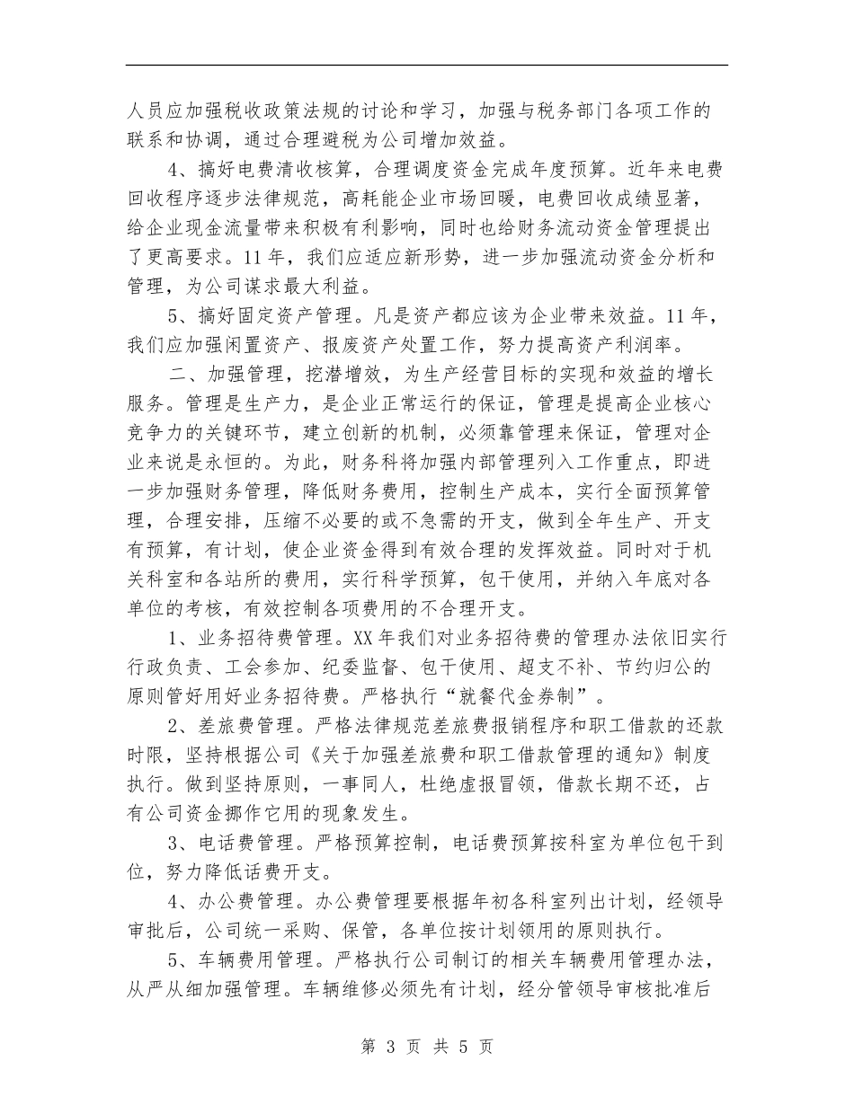 2024年新公司的财务工作计划_第3页