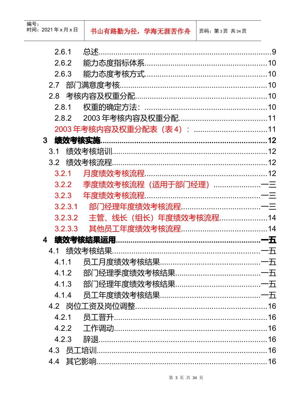 绩效考核手册试行版_第3页