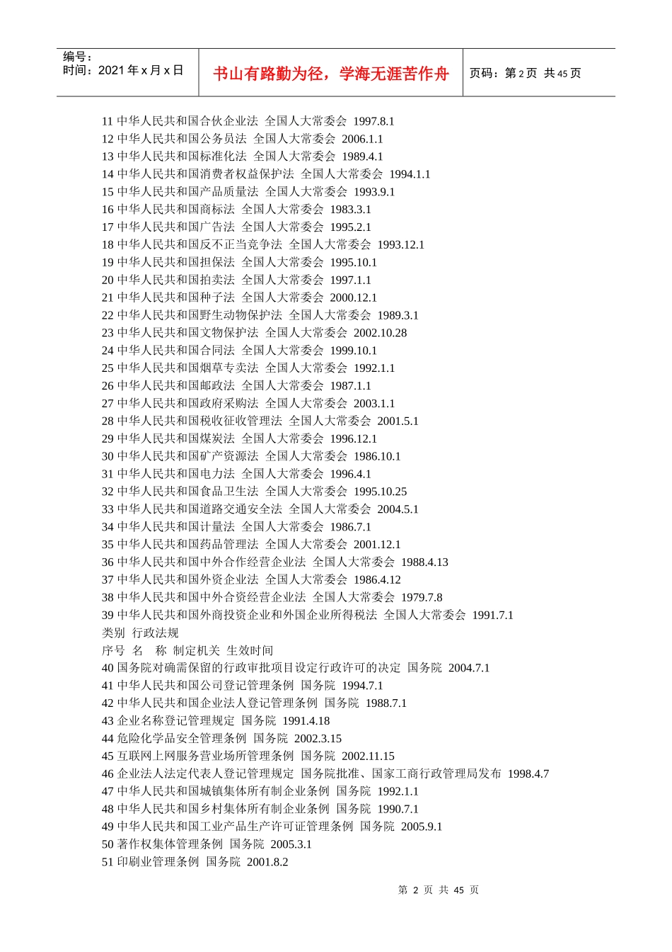 湖南省工商行政管理局行政执法依据_第2页