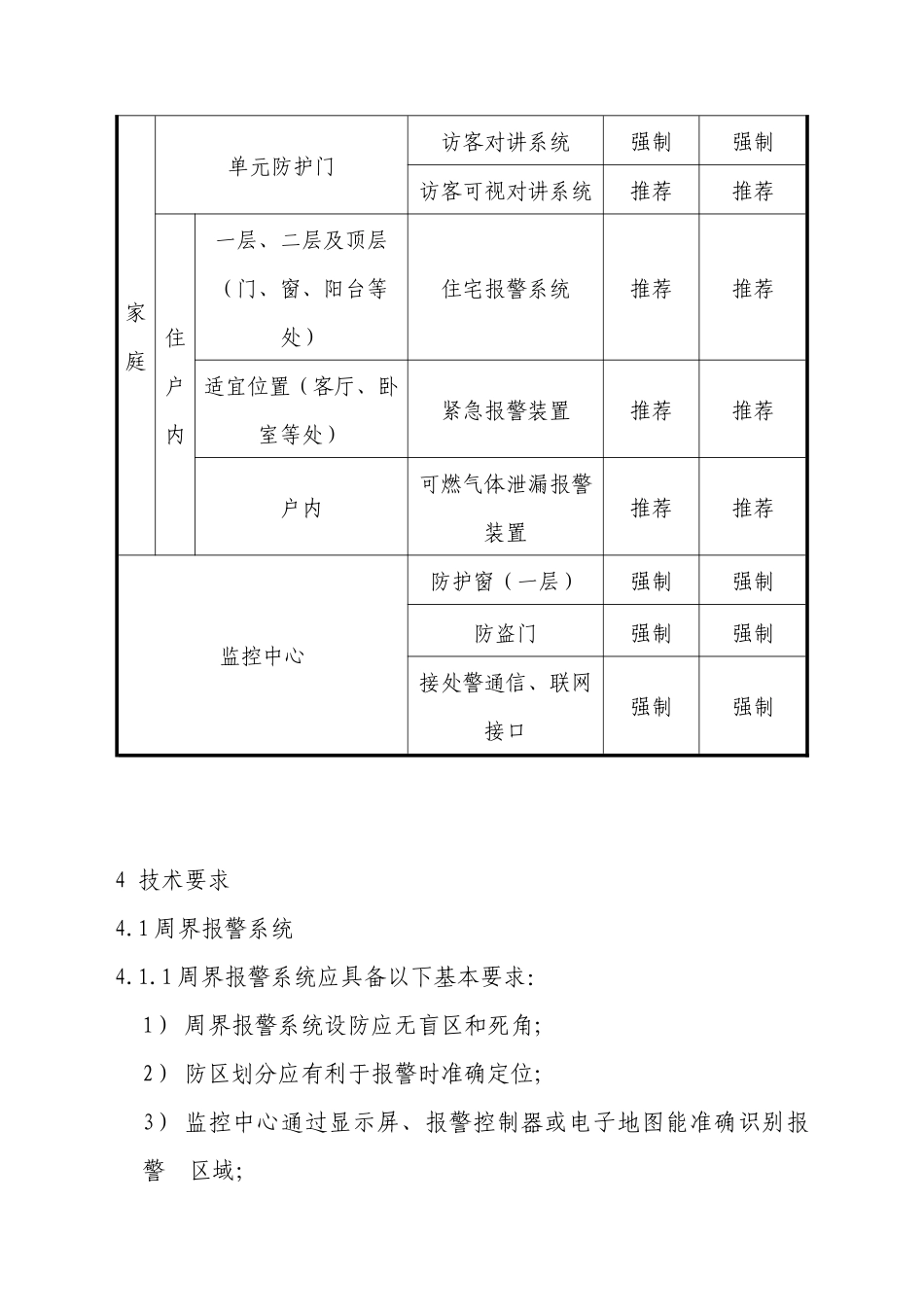 厦门市住宅小区安全防范工程技术规定_第3页