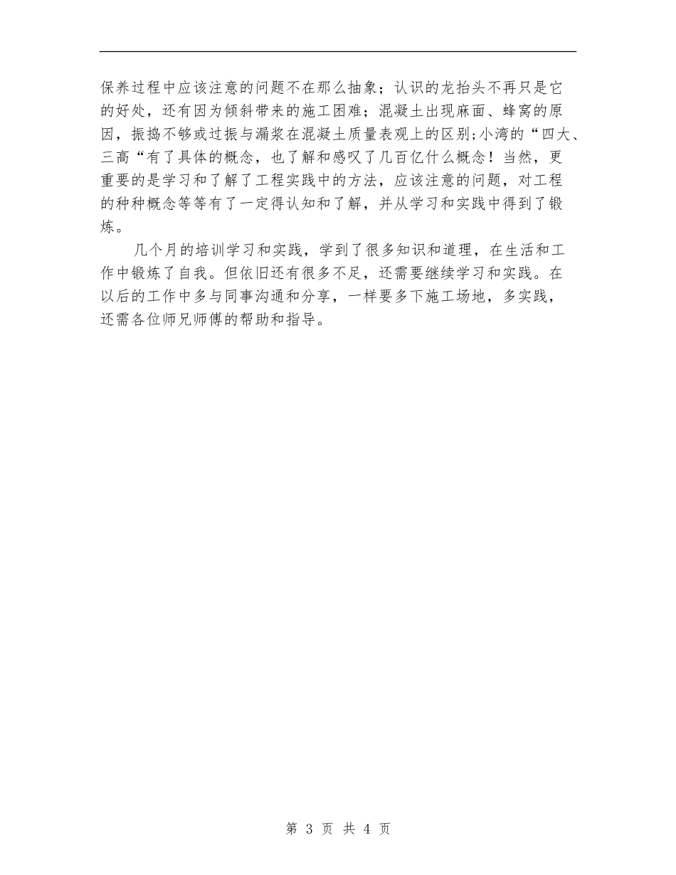 2024年水电工程工作总结优秀范文_第3页