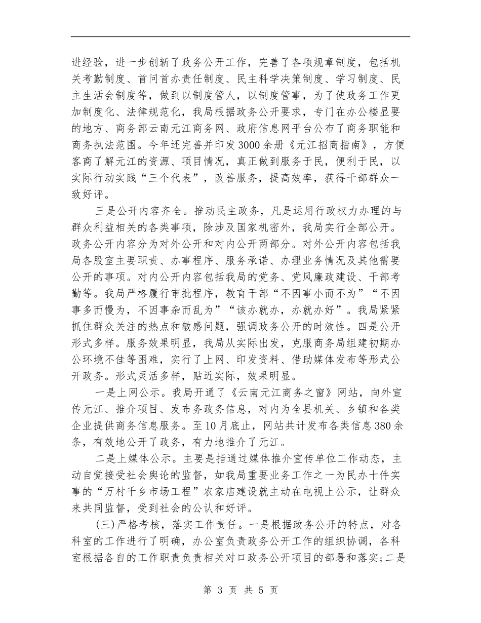 商务工作总结范文精选2024_第3页