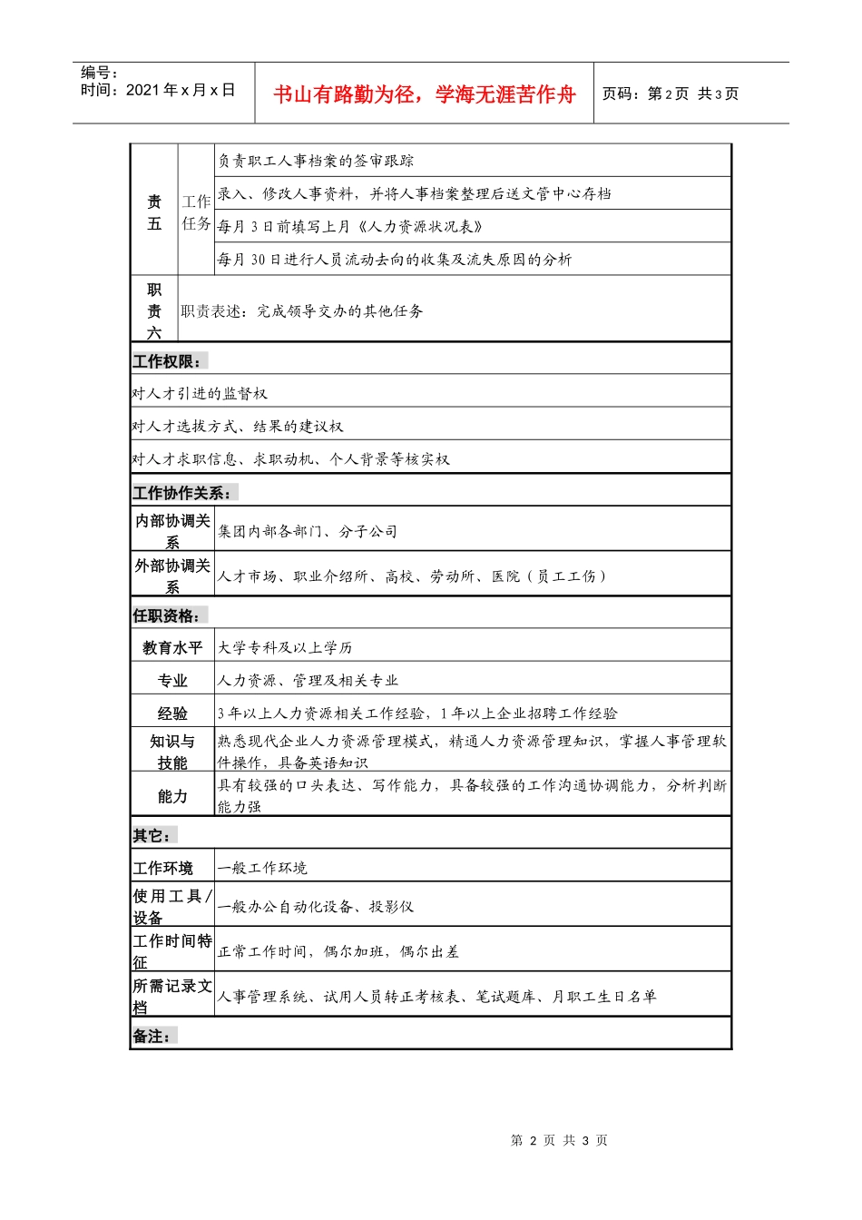 某咨询—广东中顺纸业人力资源部—招聘专员_第2页