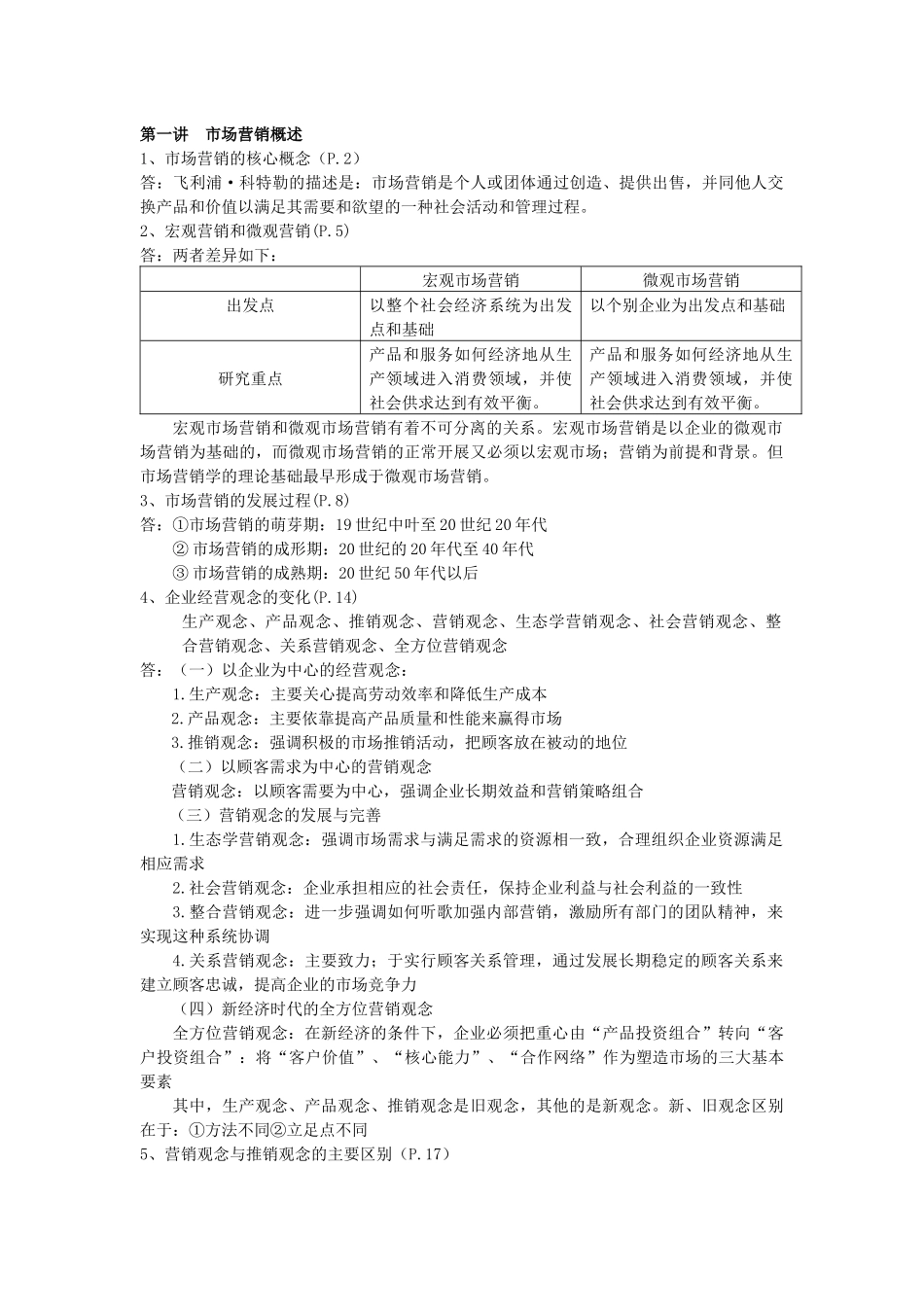 市场营销复习_第1页