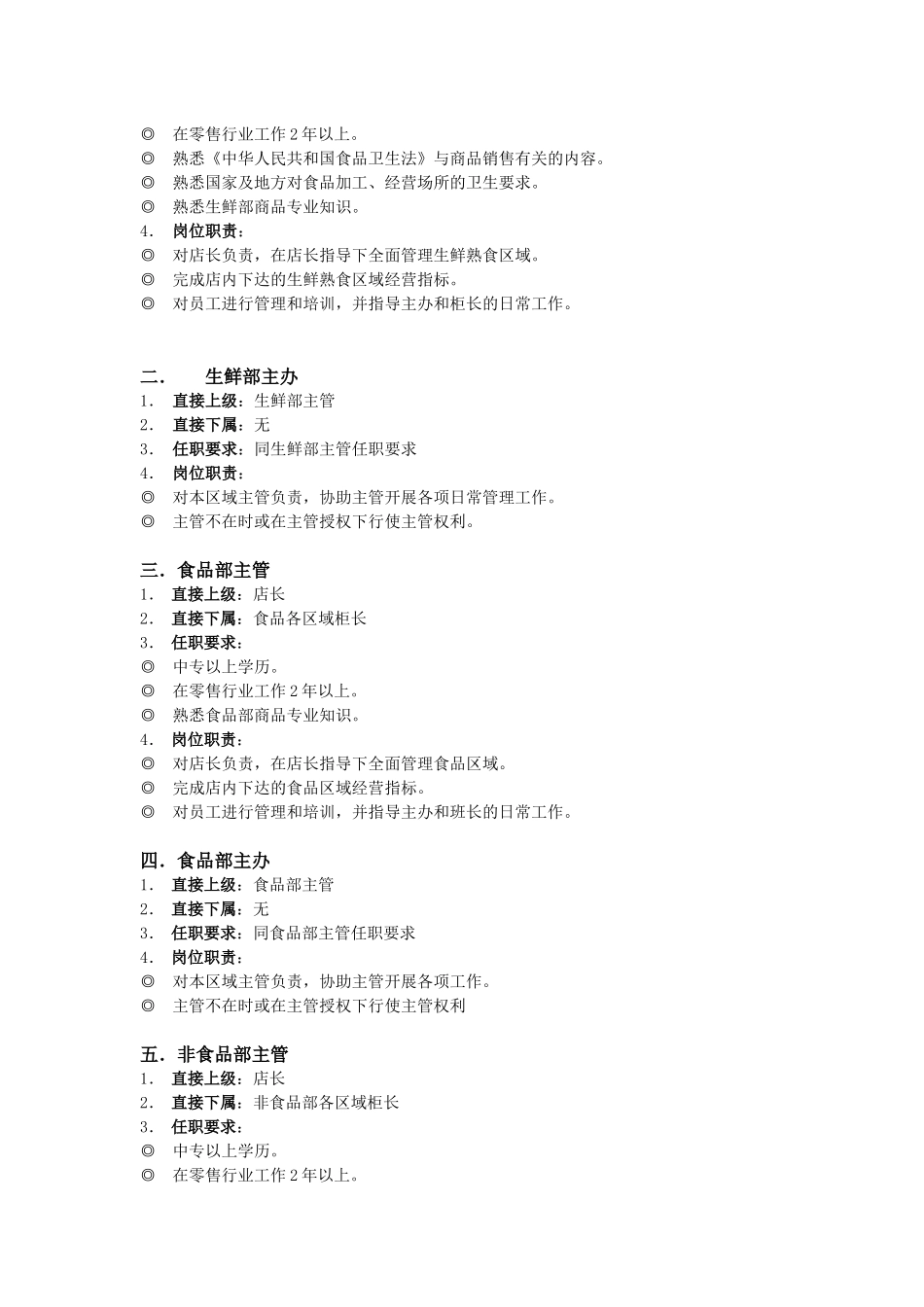 《门店岗位职责》讲课稿_第2页