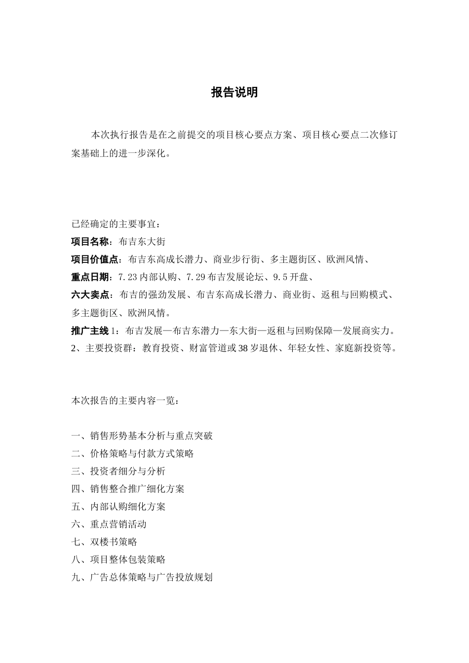 XX园6期商业项目销售推广执行报告_第2页