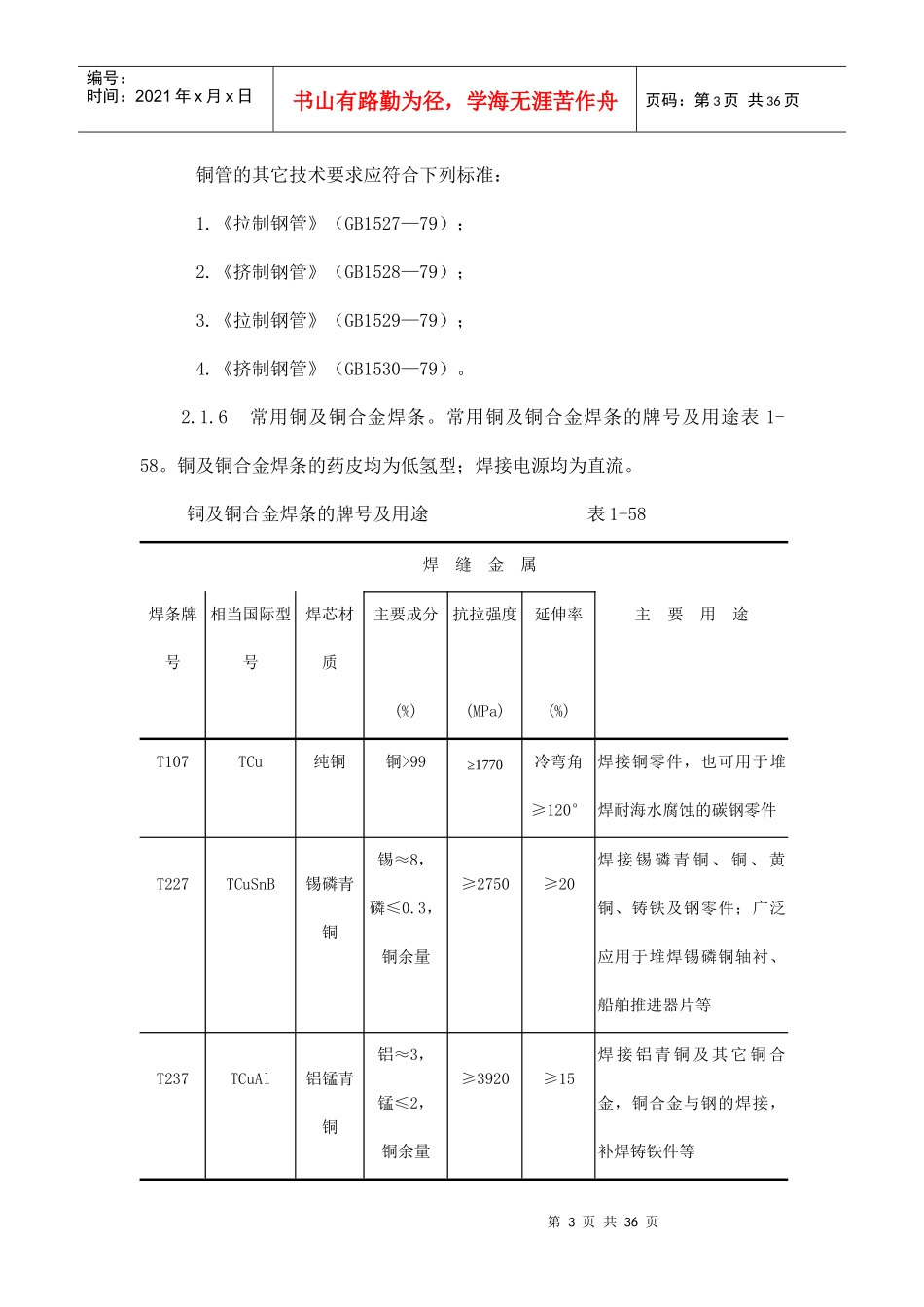 空调紫铜、黄铜管道安装工程施工方案培训资料_第3页