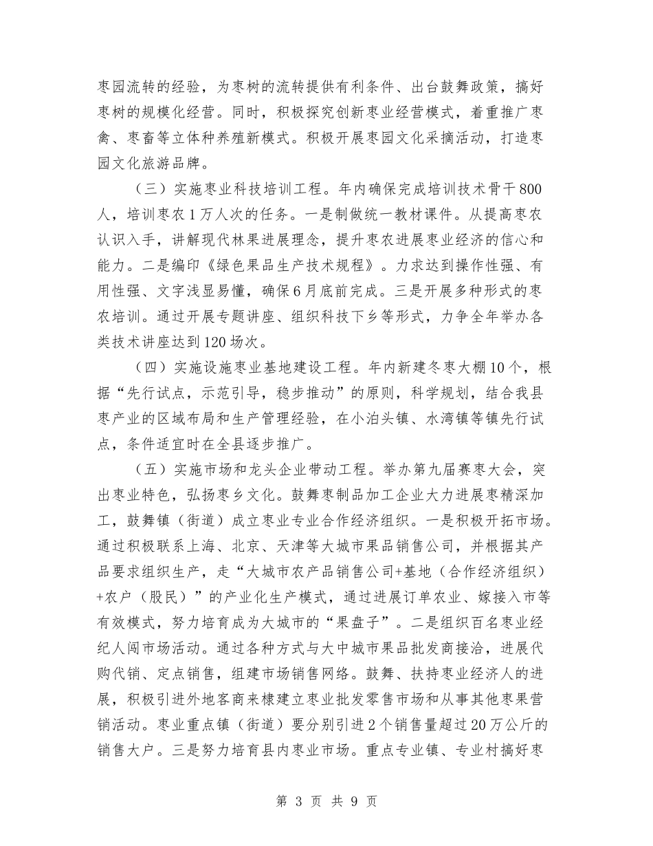 2024年枣业生产工作意见与2024年某乡镇财政工作年终总结汇编_第3页