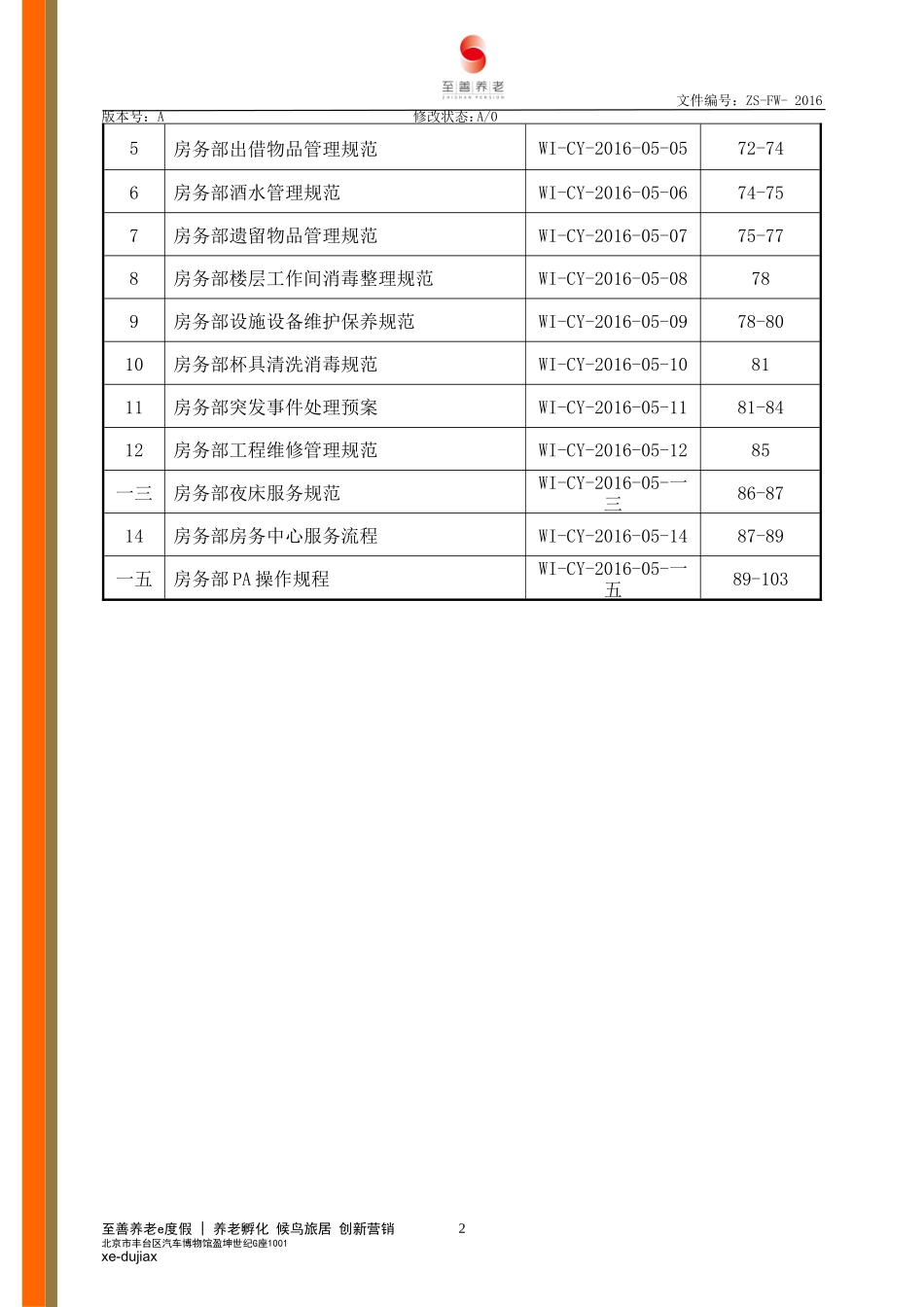 房务部总监岗位职责说明书_第2页
